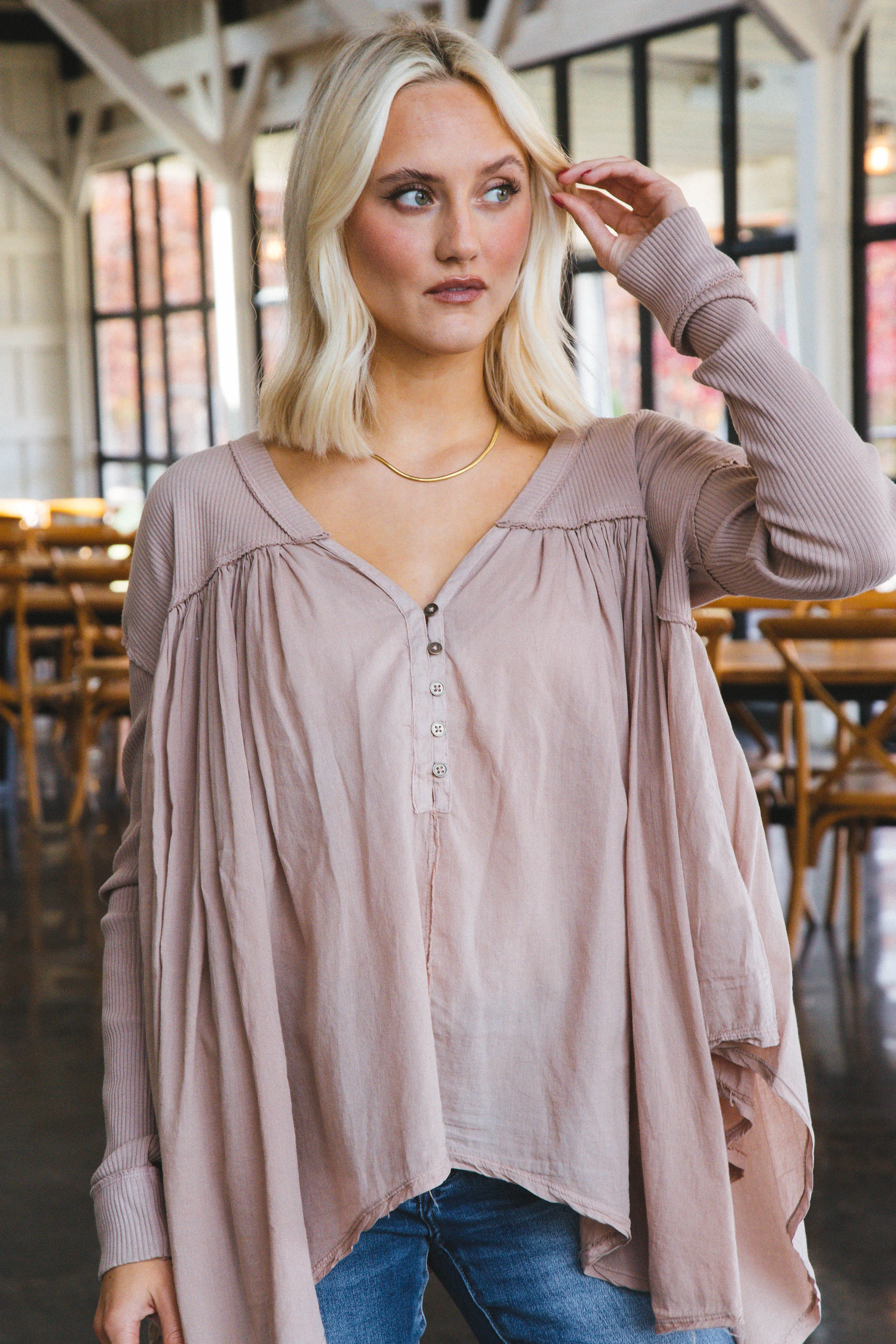 Lyrical Tunic, Ethereal | Free People