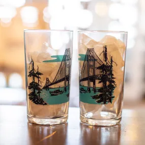 Mackinac Bridge Glass