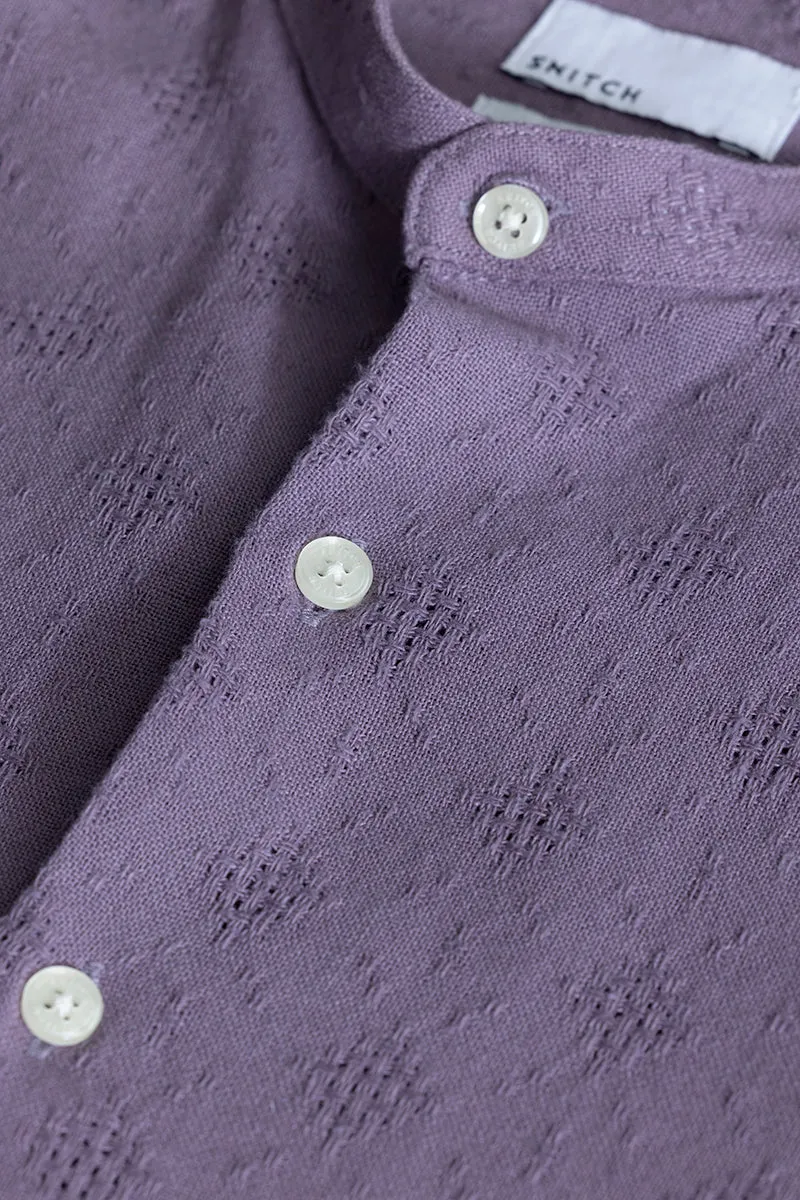 Mandarin Mystique Purple Shirt