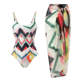 Mellisa swimsuit with Wrapskirt