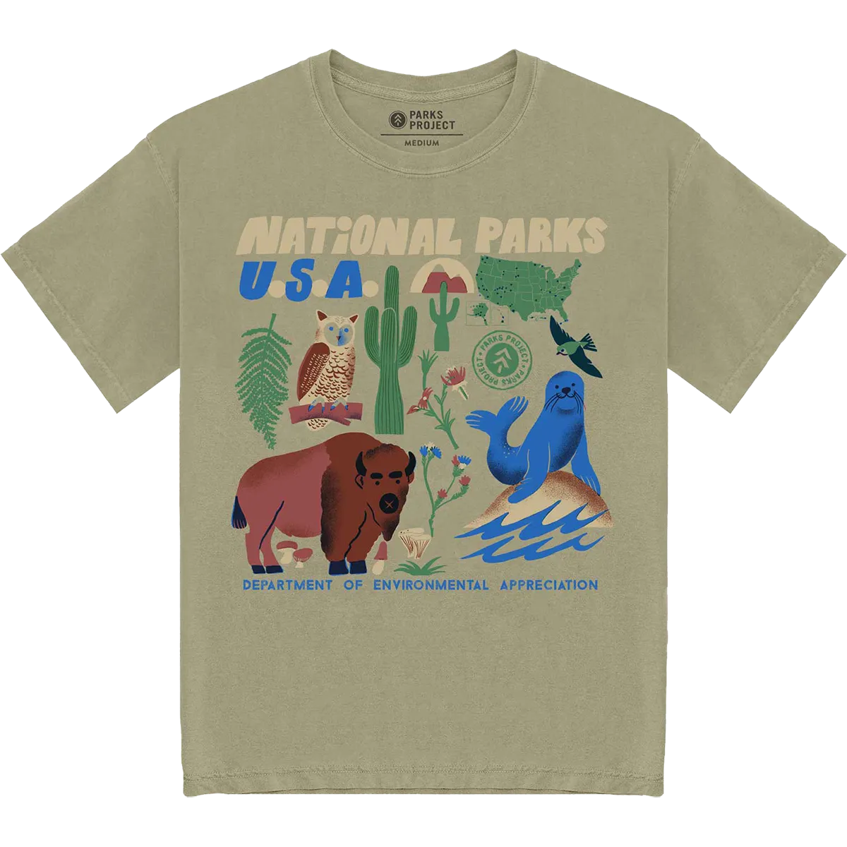 Men's National Parks of the USA Tee