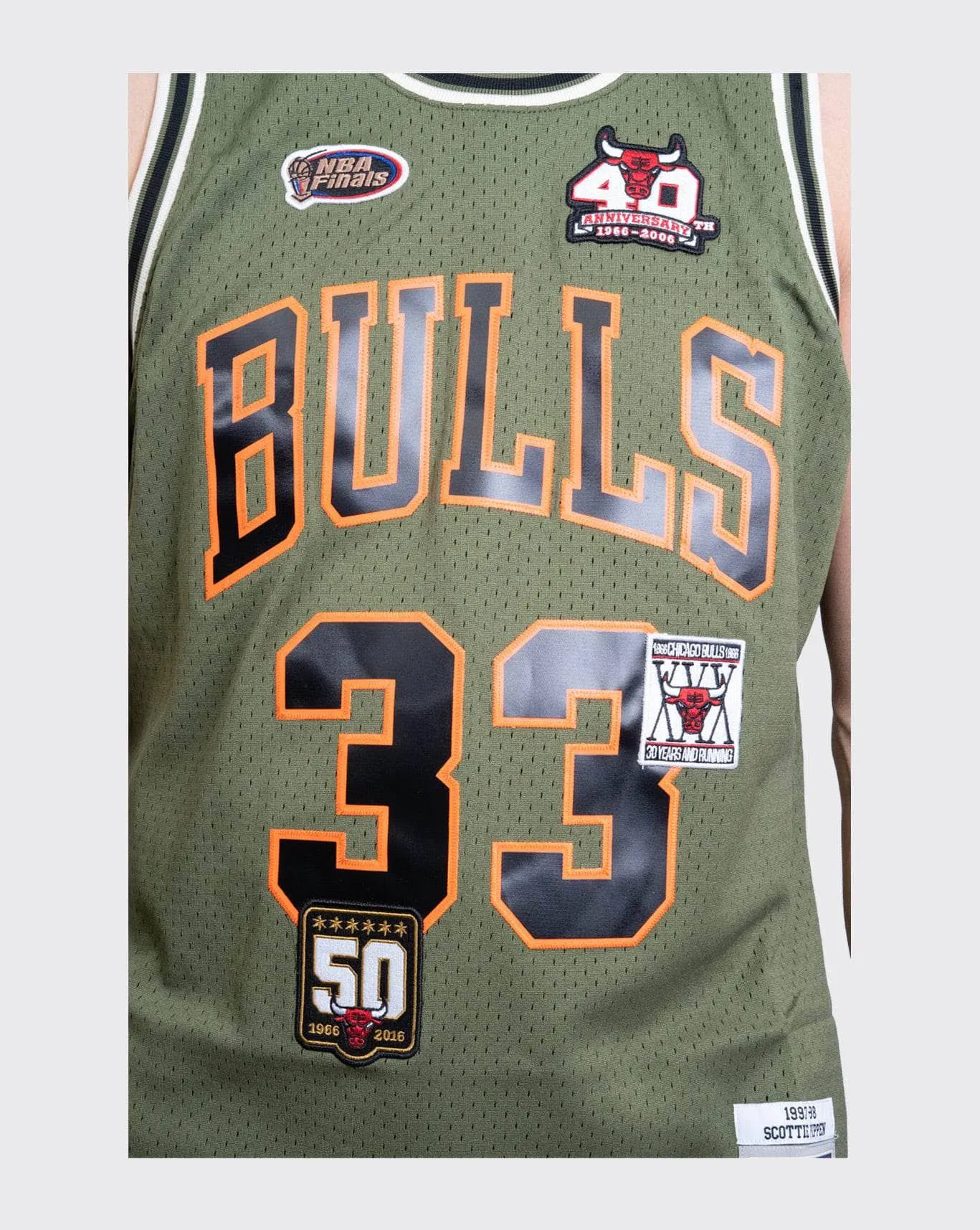 Mitchell & Ness Bulls Pippen Flight Swing Jersey