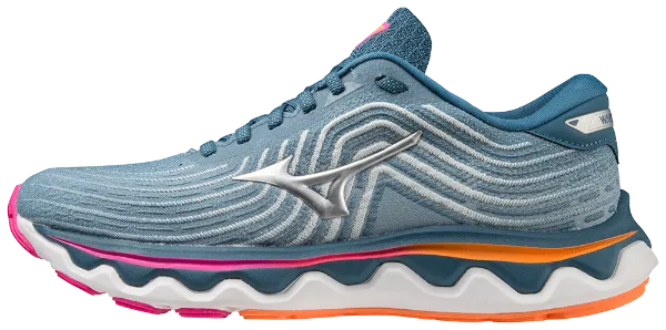 Mizuno Wave Horizon 6 (B Width) - Blue Ashes (Women)