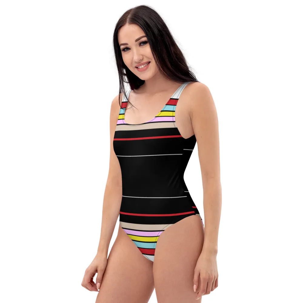 Modern Lines One-Piece Swimsuit