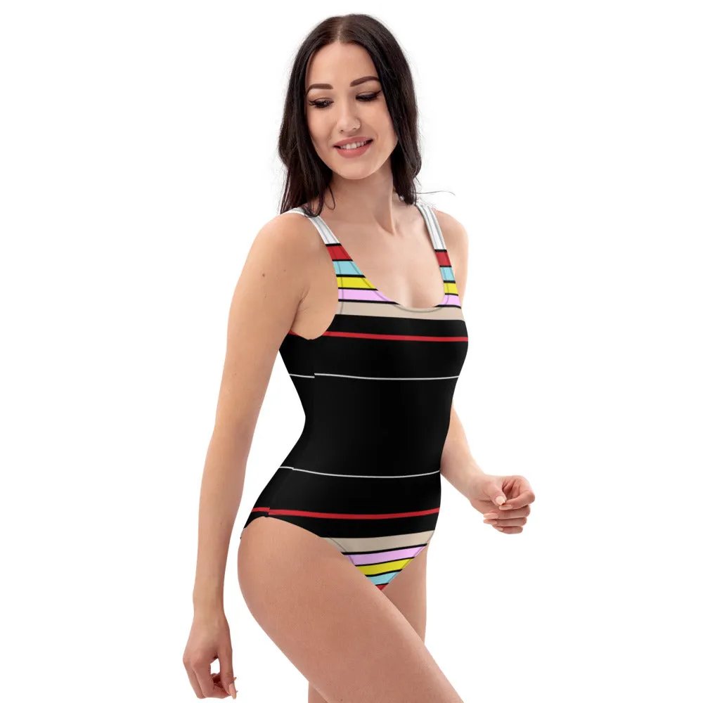 Modern Lines One-Piece Swimsuit