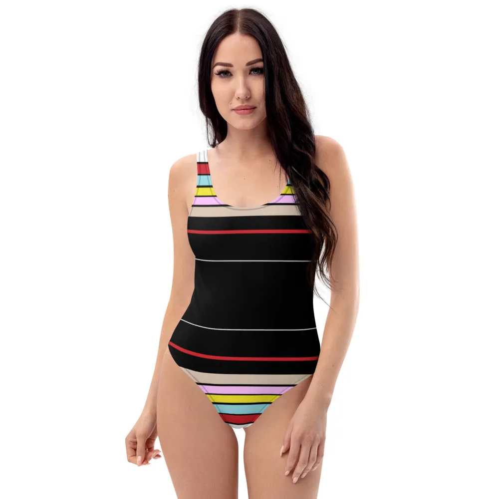 Modern Lines One-Piece Swimsuit