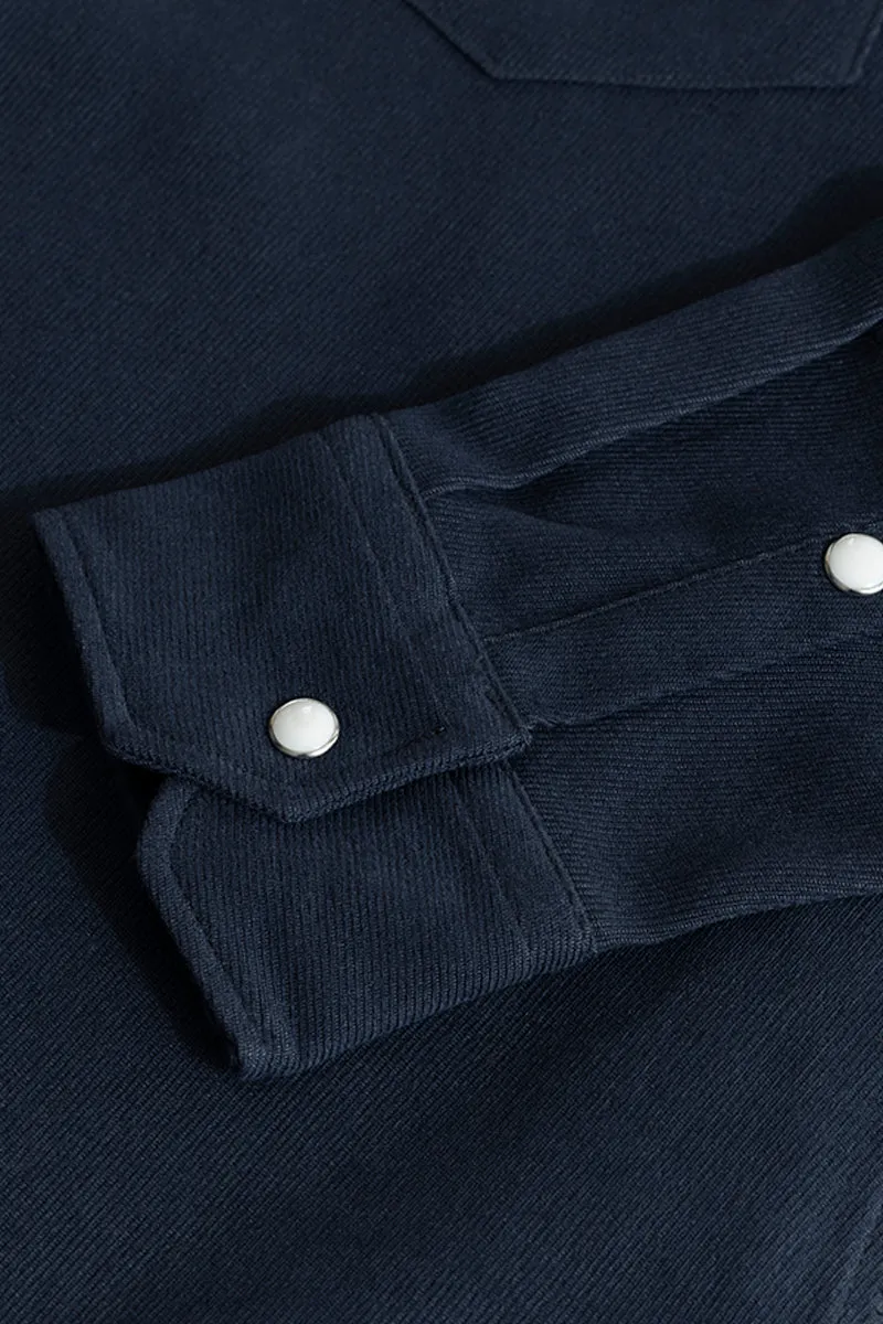 Multisnap Navy Shirt