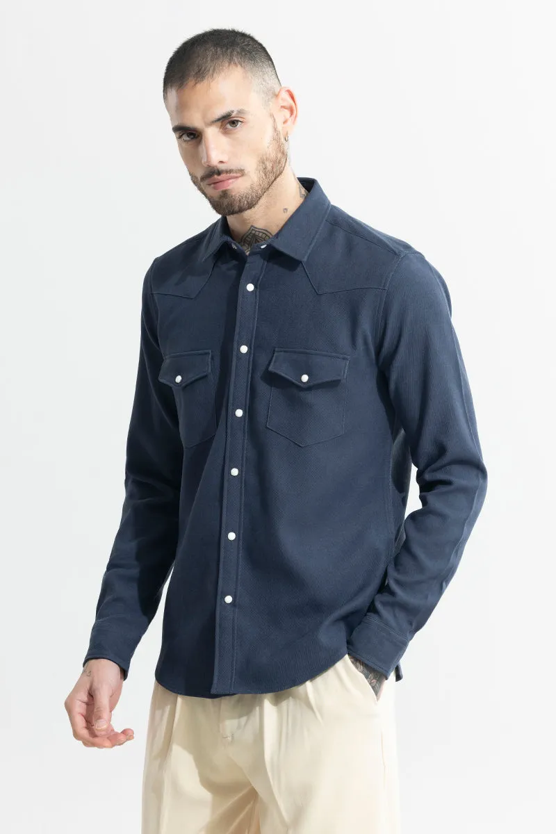 Multisnap Navy Shirt