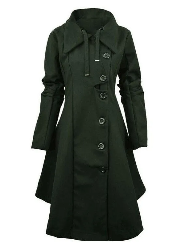 Night Walker Wool Long Coat