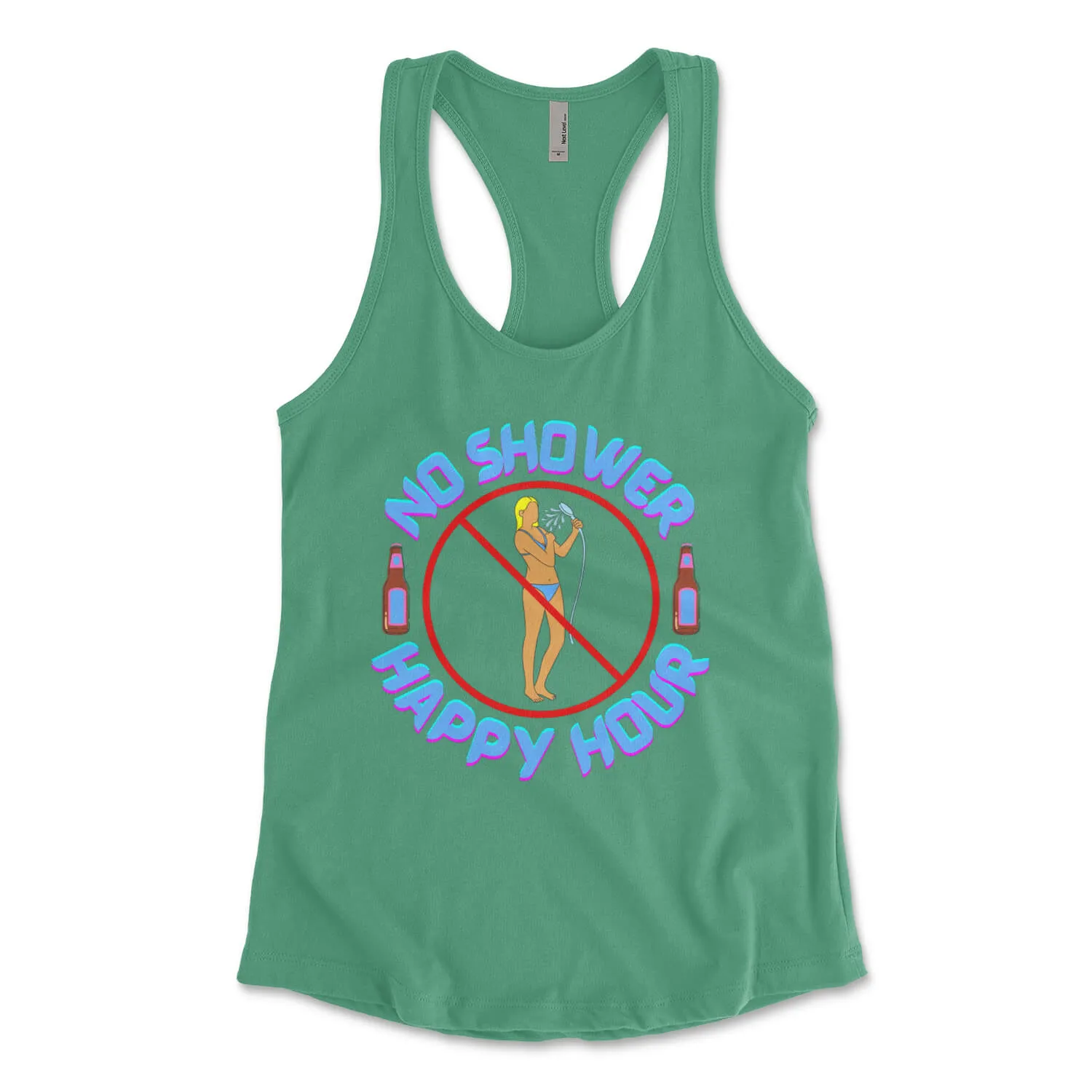 No Shower Happy Hour Women's Tank Top