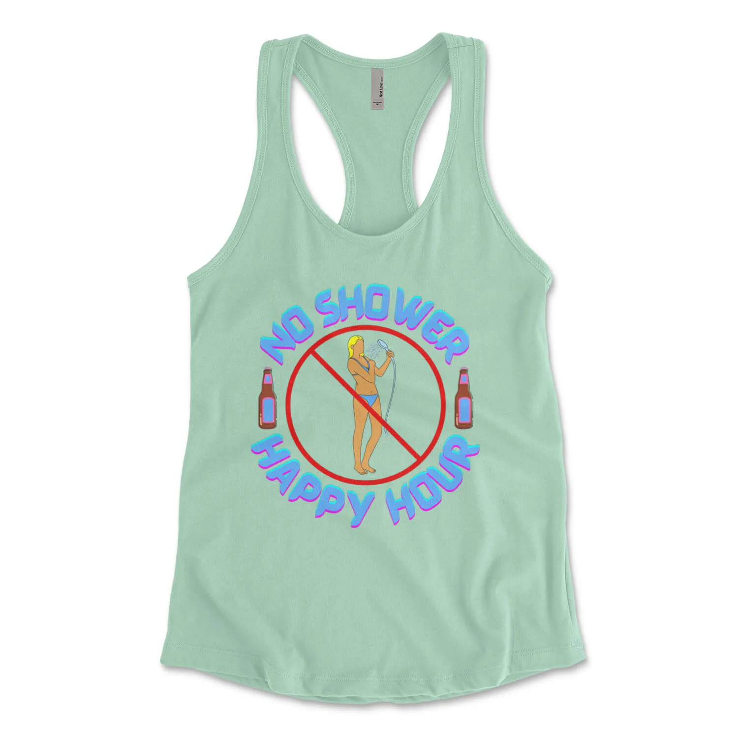 No Shower Happy Hour Women's Tank Top