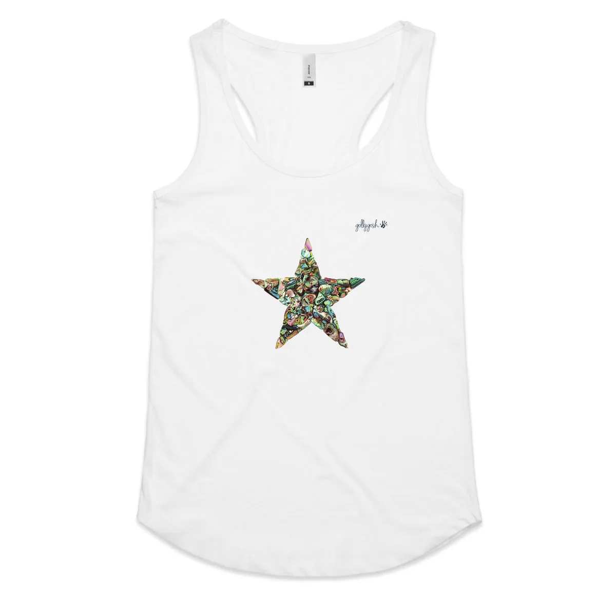 Paua Star Racerback Singlet