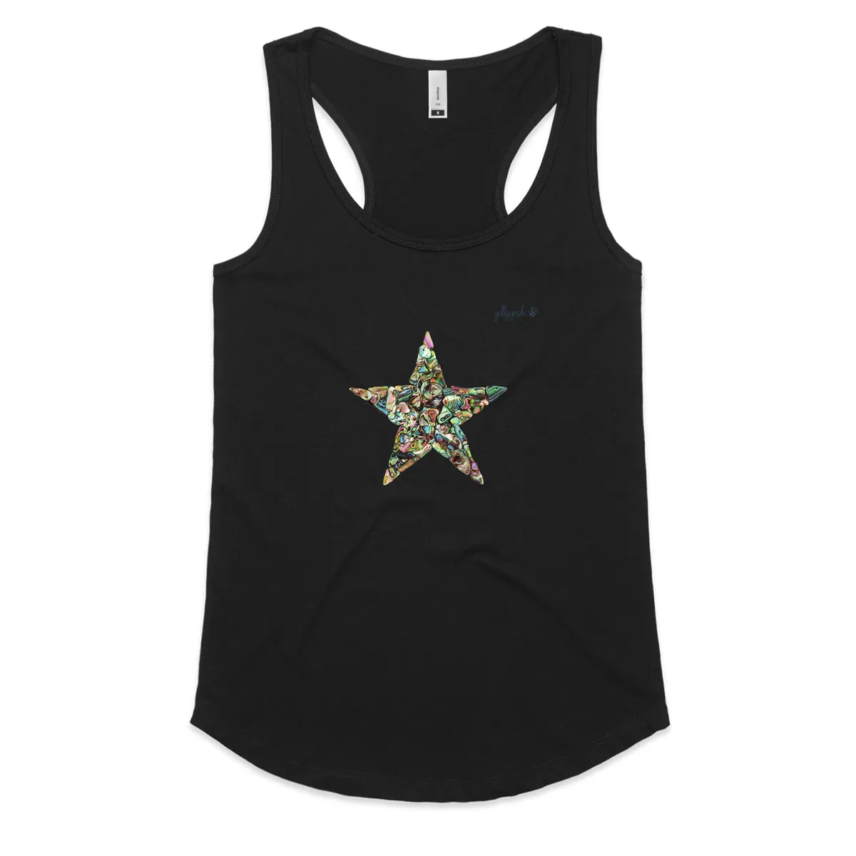 Paua Star Racerback Singlet