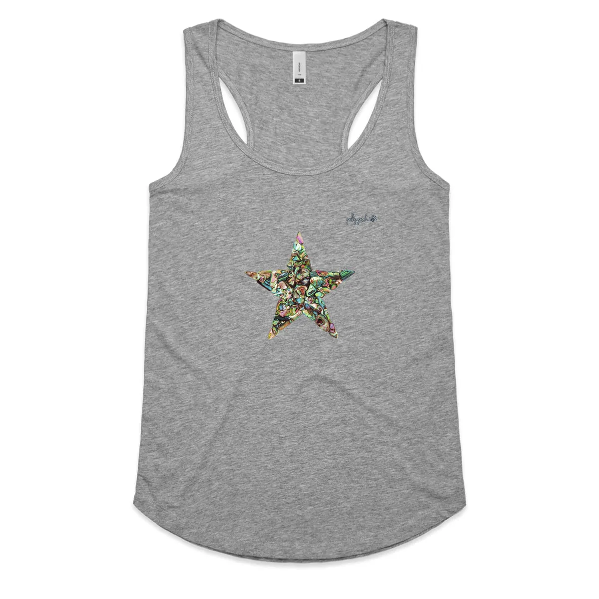 Paua Star Racerback Singlet