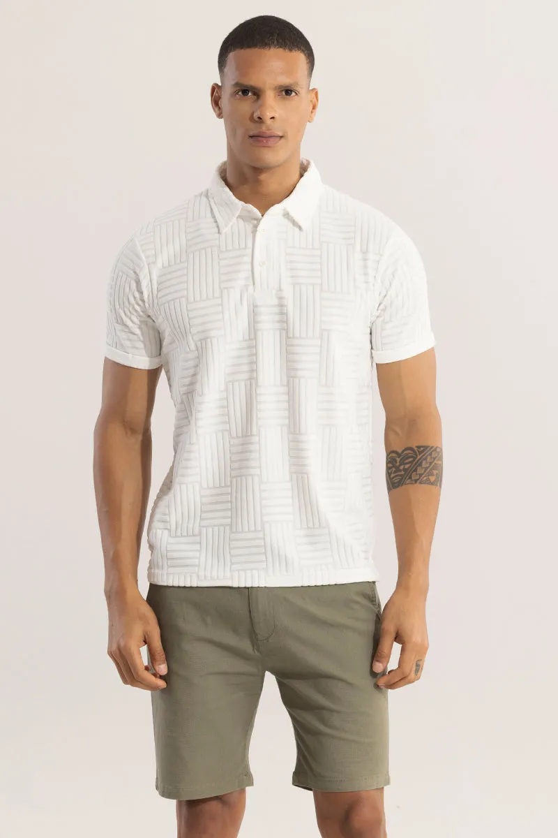 Quintet white Polo T-Shirt