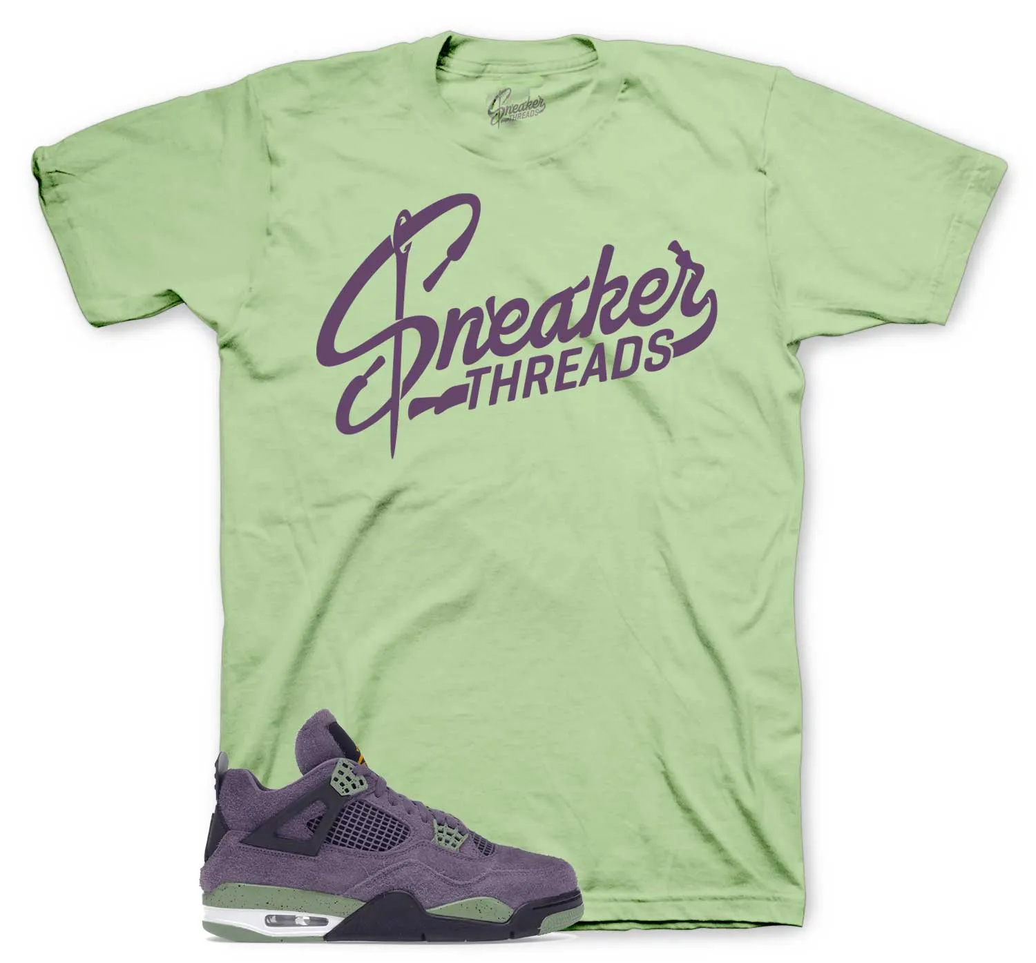 Retro 4 Canyon Purple ST Logo Shirt