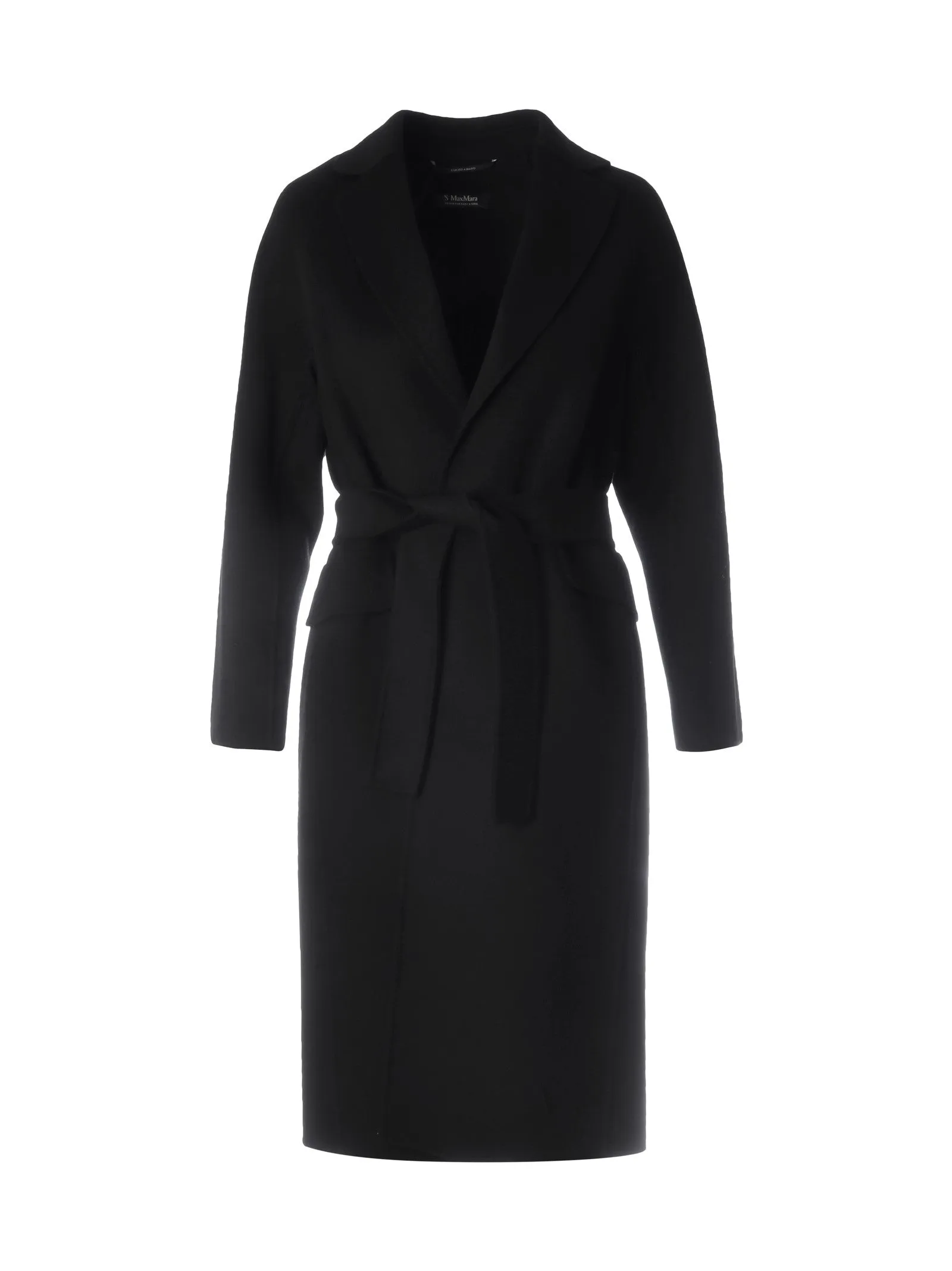 'S Max Mara Flap Pocket Belted Coat