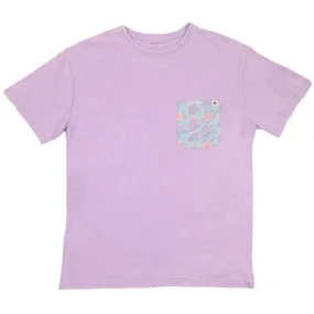 Sea Turtle Print Pocket T-Shirt by Simply Southern