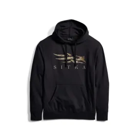 'Sitka' Men's Icon Optifade Pullover Hoody - Black Waterfowl