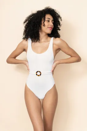 Solitaire Nile One Piece - White