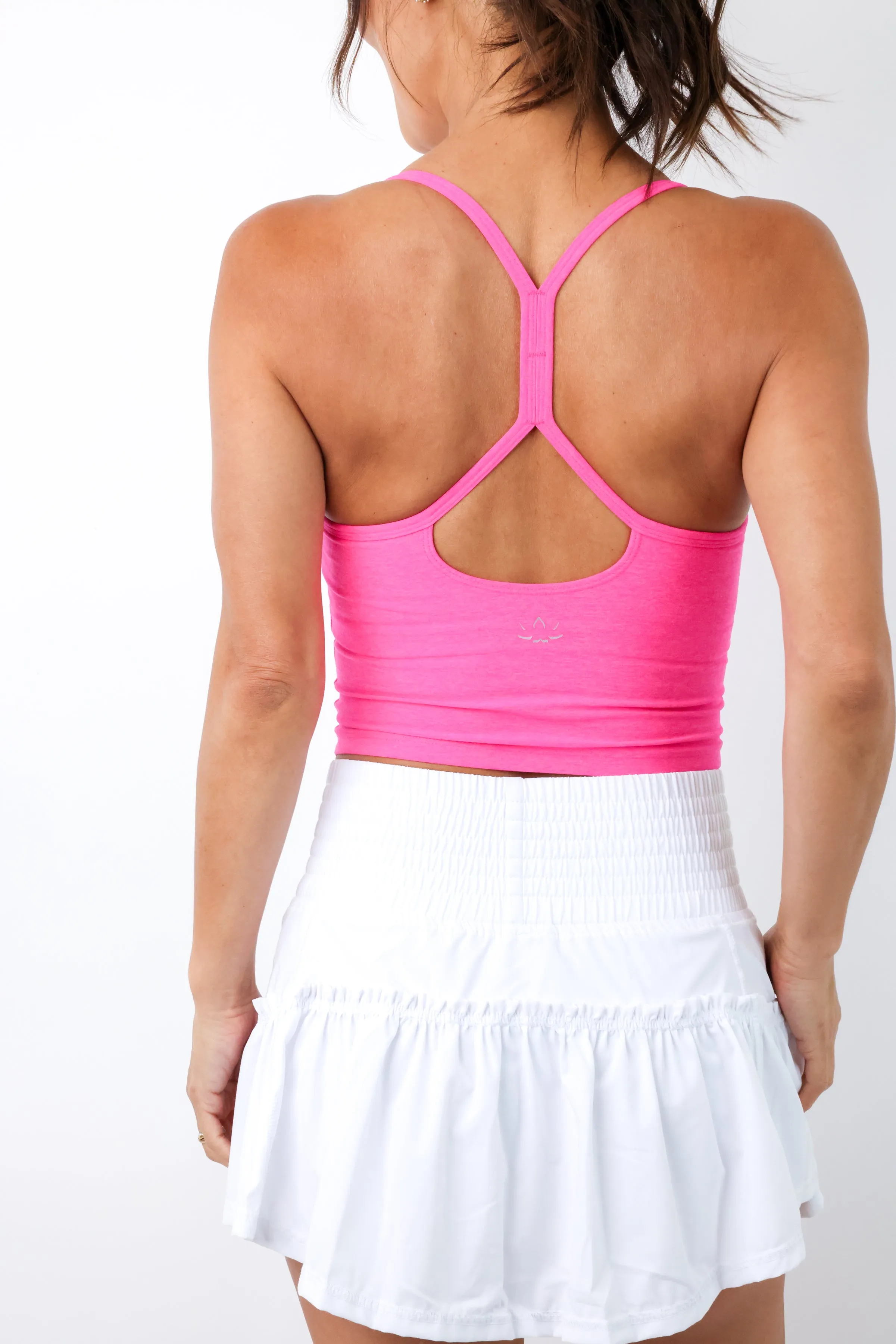 Spacedye Racerback Cropped Tank