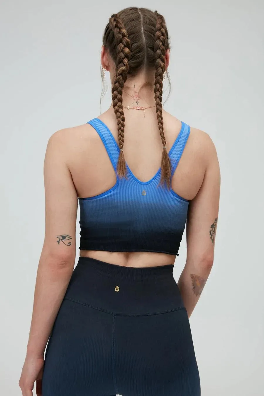 Spiritual Gangster Amor Seamless Crop Tank Top