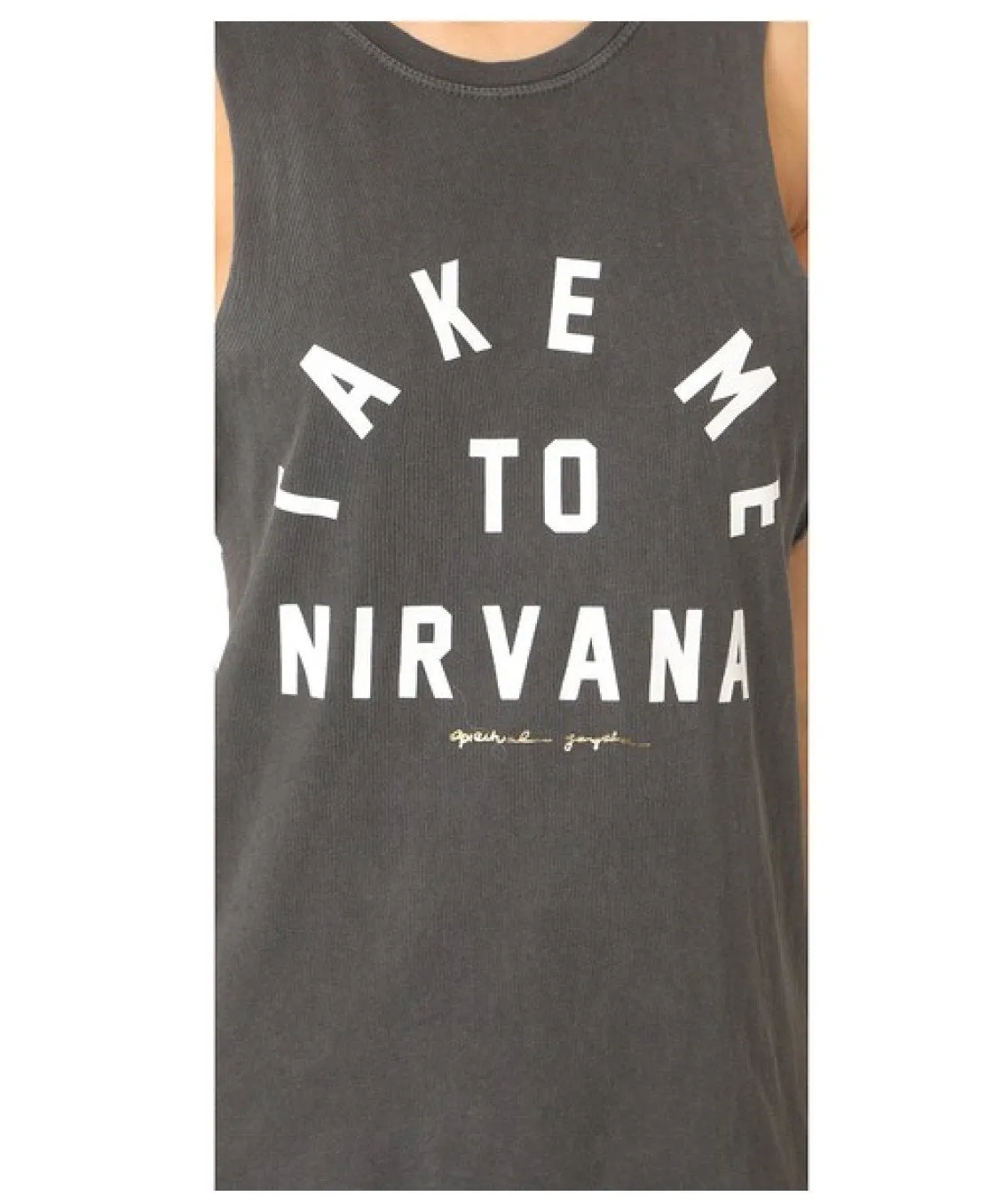 Spiritual Gangster Take Me to Nirvana Muscle Tank