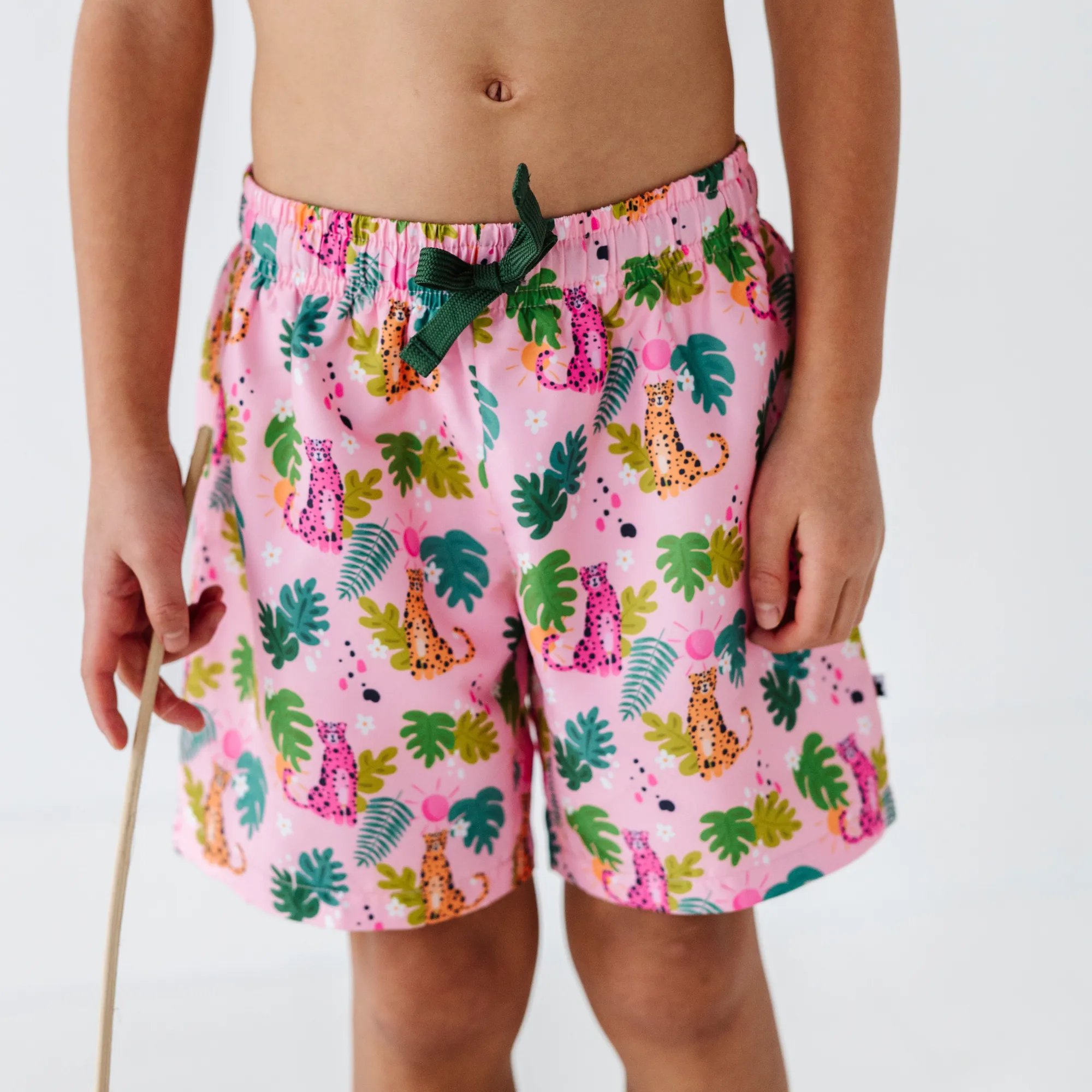 Spot On Cheetah Boys Swim Trunks