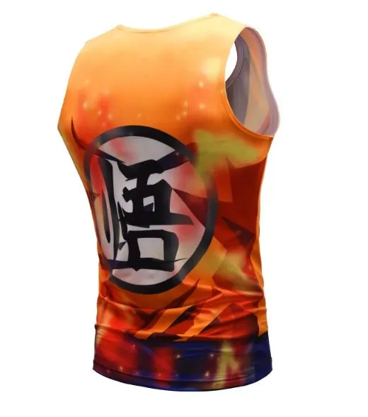 Super Saiyan God Goku Dragon Ball Z Tank Top