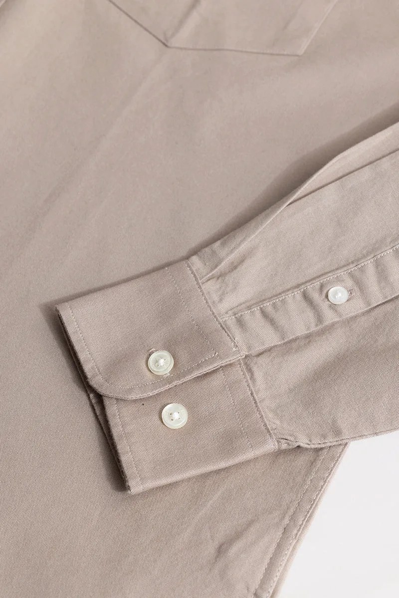 Timeless Tailored Khaki Shirt