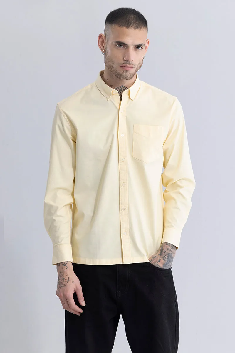 Timeless Tailored Yellow Shirt