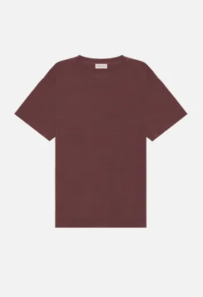 University Tee / Oxblood