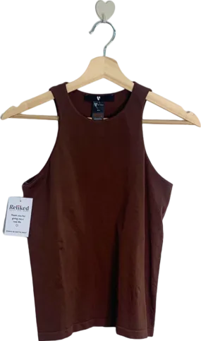 V by Very Brown Tank Top UK Size 16-20