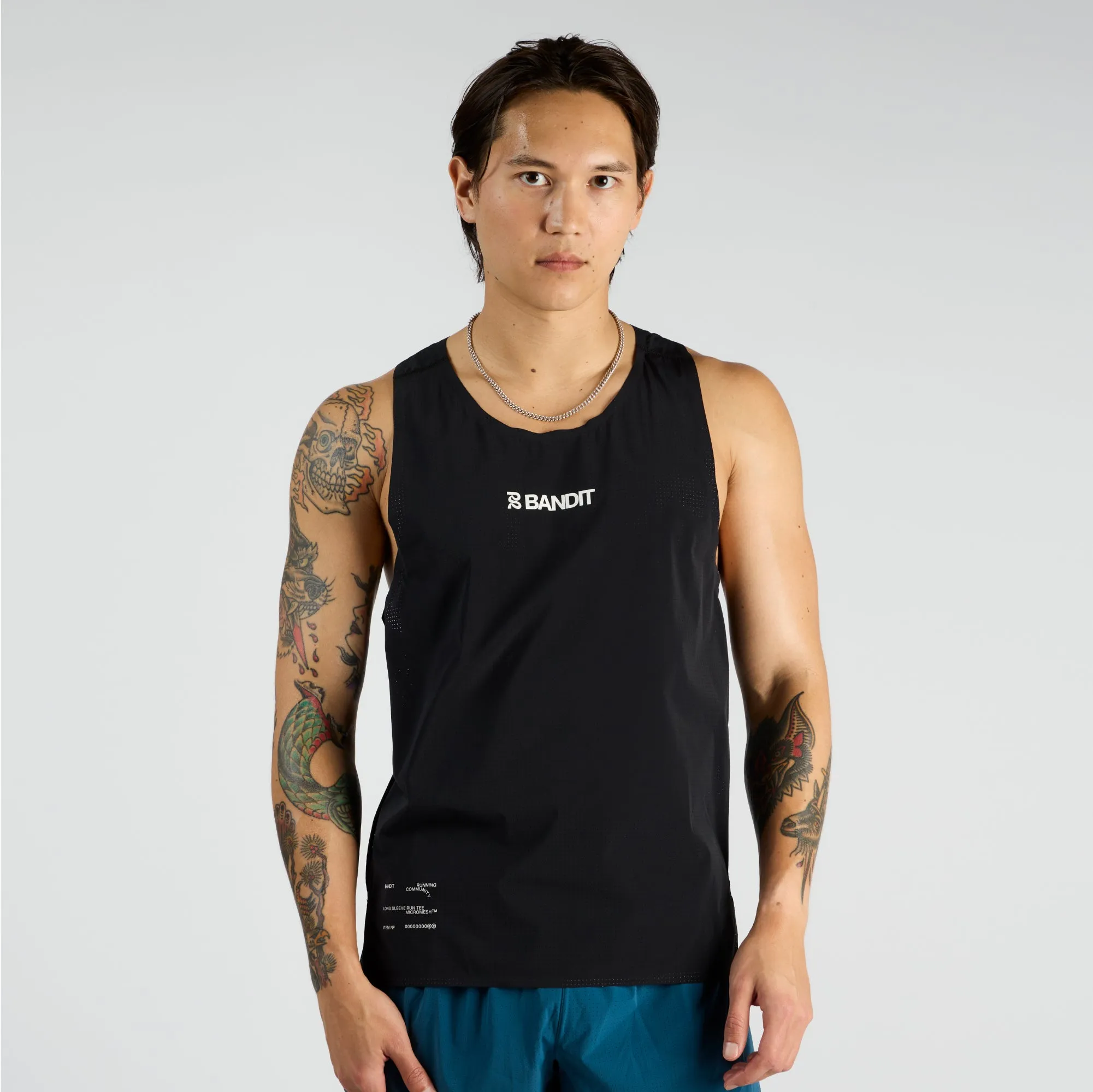 Vento™ Performance Singlet - Black