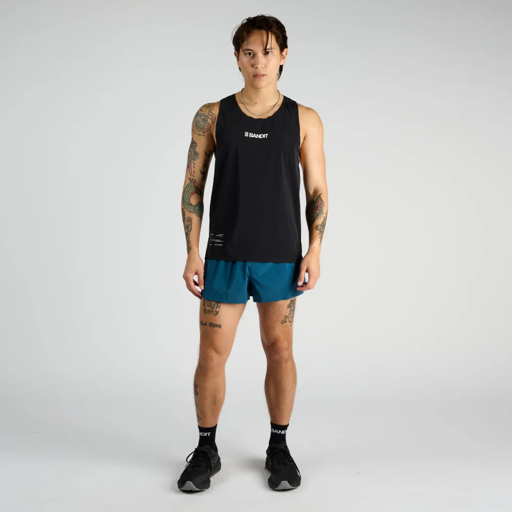 Vento™ Performance Singlet - Black