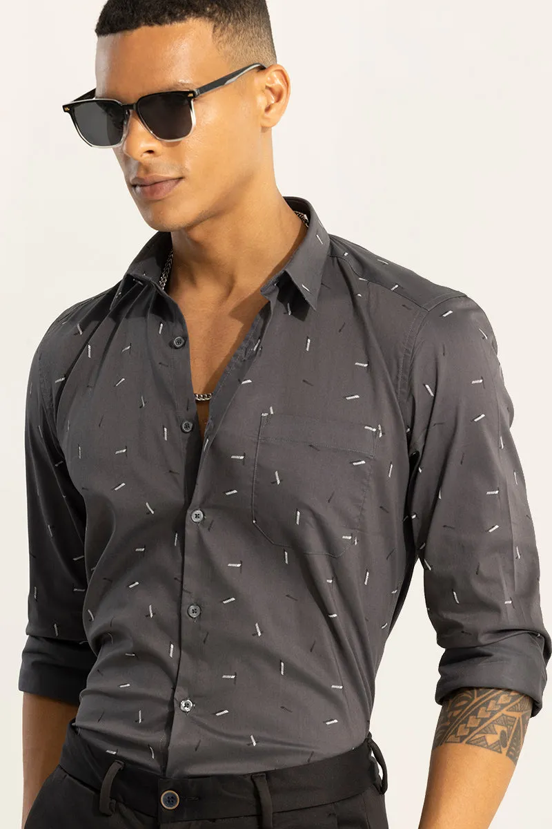 Wallop Charcoal Grey Shirt