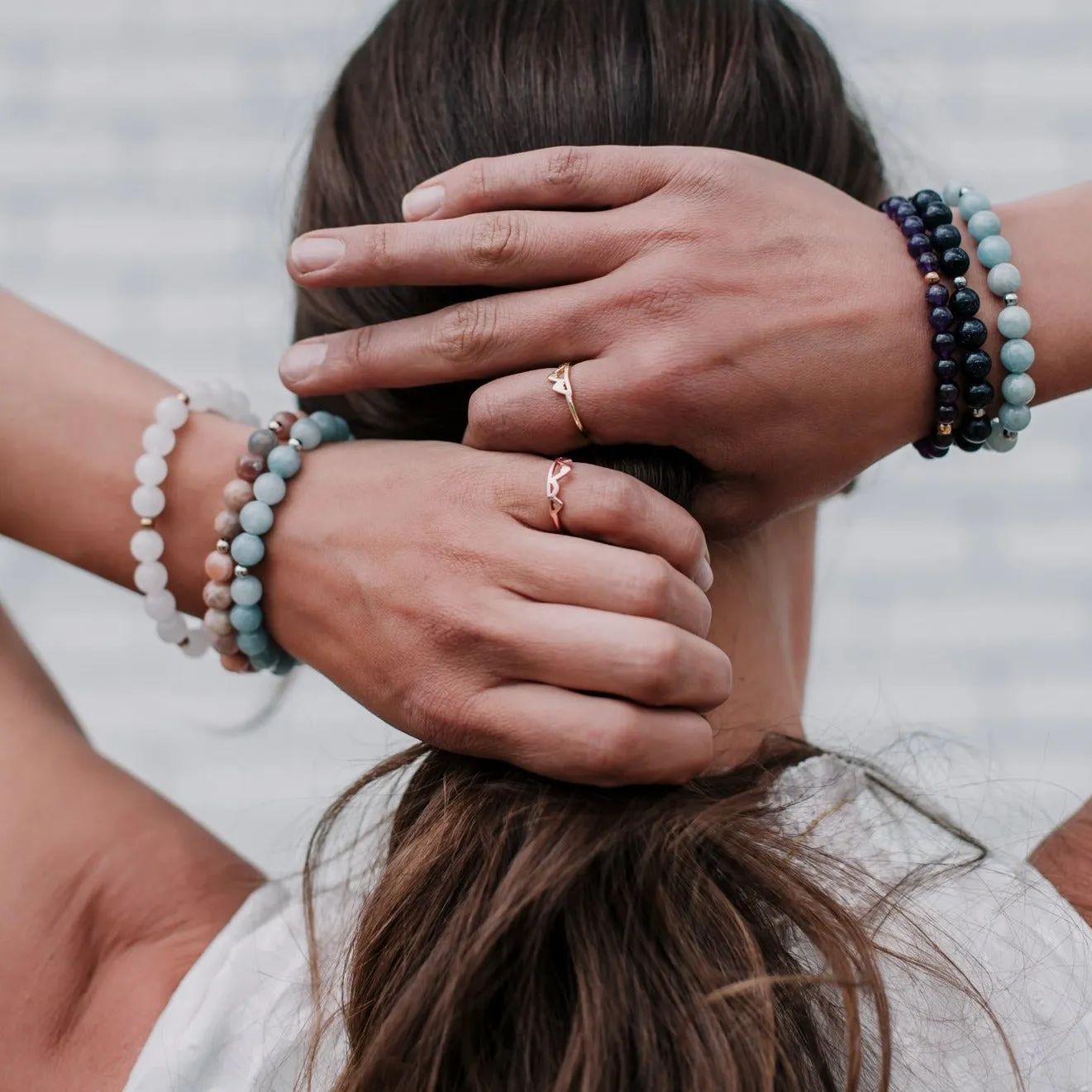 White Jade Bracelet (Translucent)