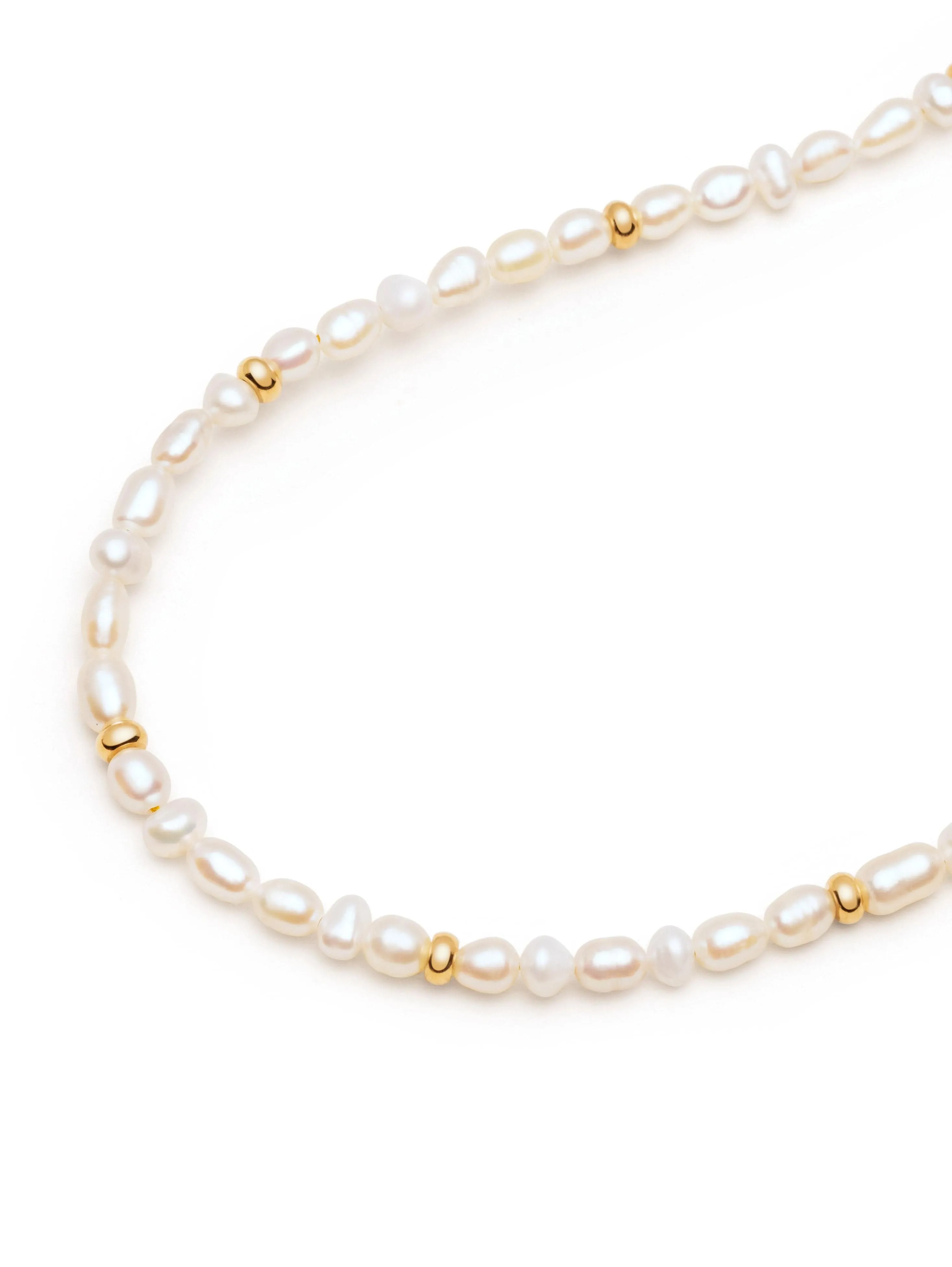 Women's Mini Pearl Necklace