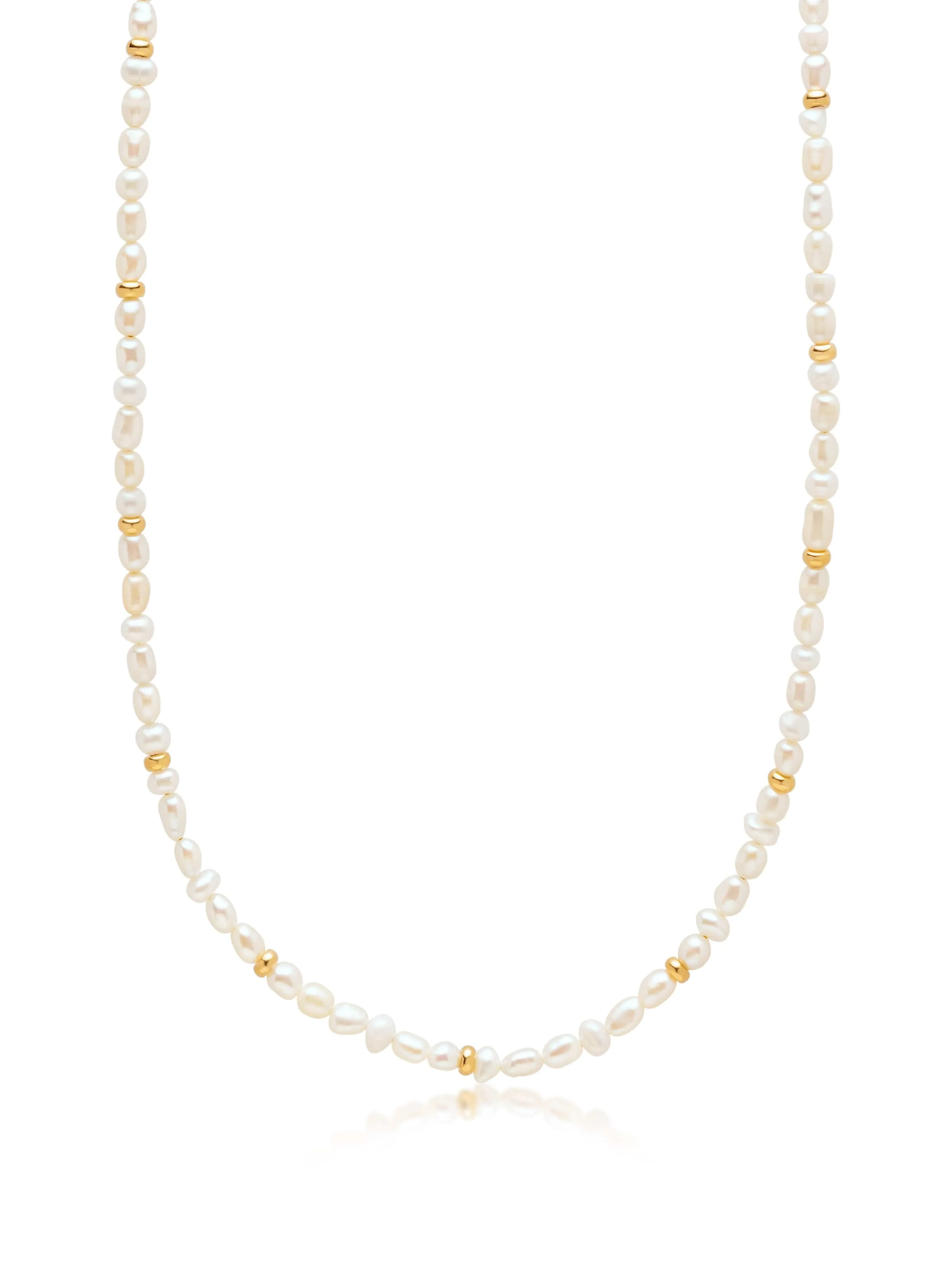 Women's Mini Pearl Necklace