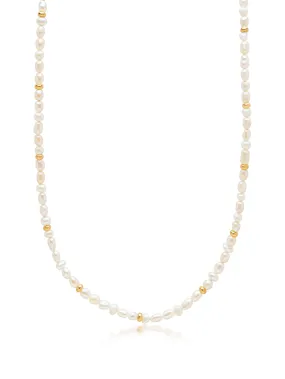 Women's Mini Pearl Necklace