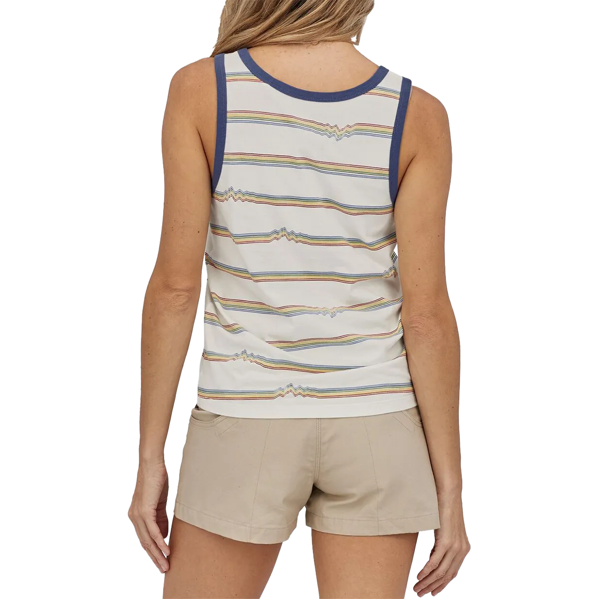 Women's Ridge Rise Stripe Repeat Organic Tank Top