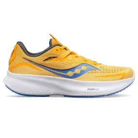 Women's Saucony Ride 15, Gold/Horizon, 7 B Medium