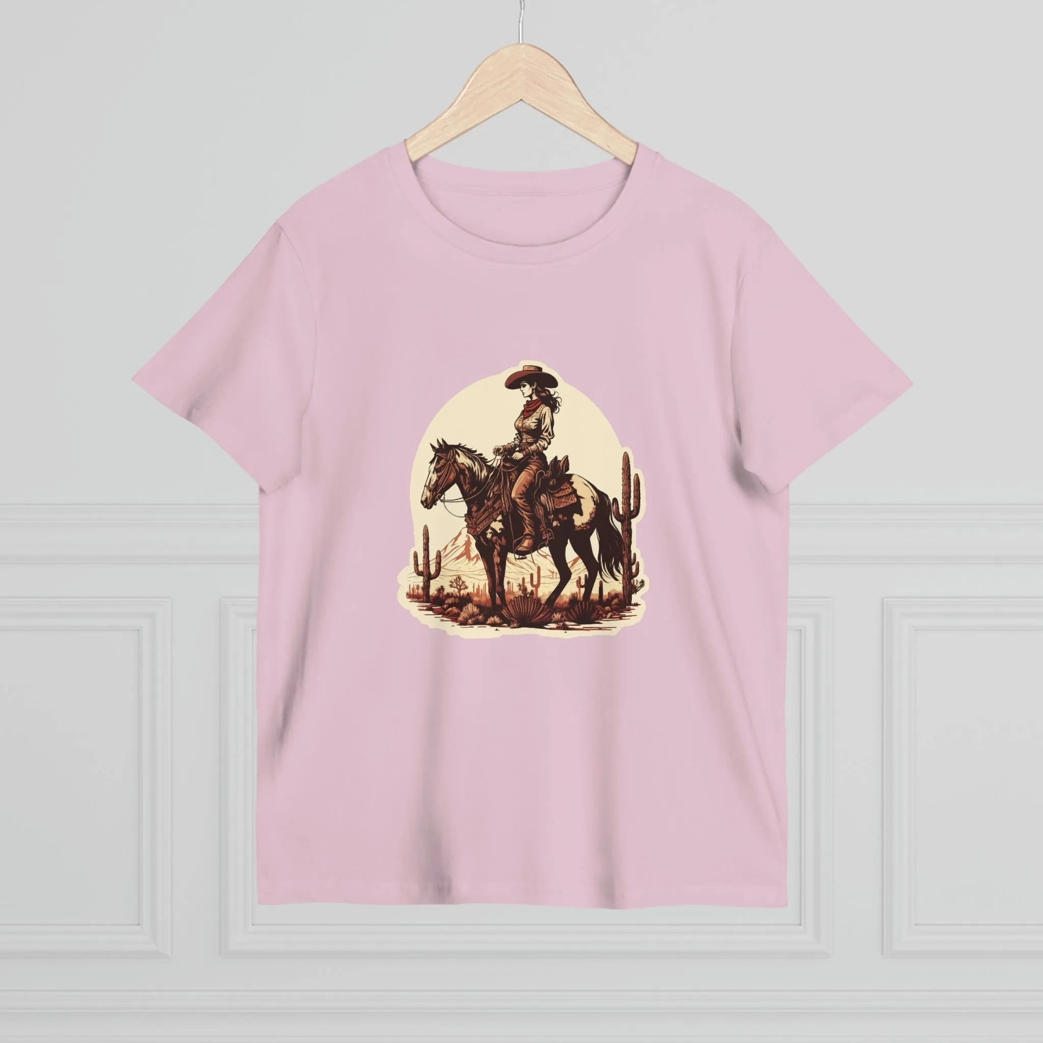 Women’s Western Cowgirl crew neck t-shirt