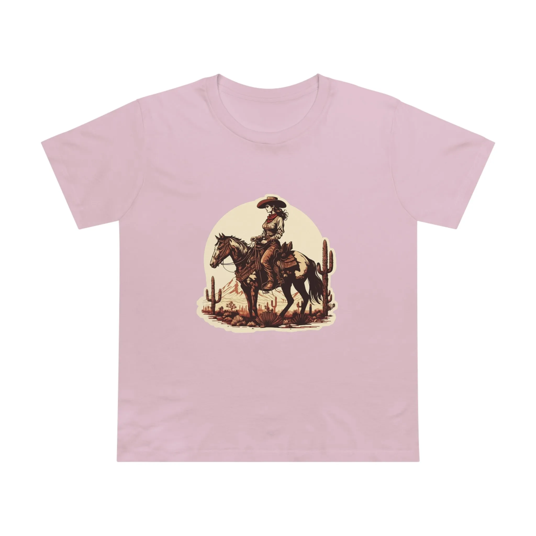 Women’s Western Cowgirl crew neck t-shirt